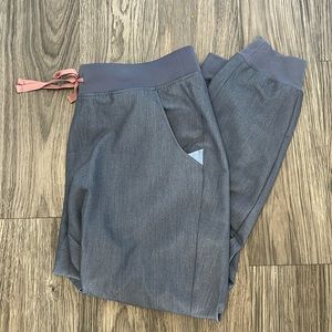 FIGS Denim Joggers, size L, brand new
